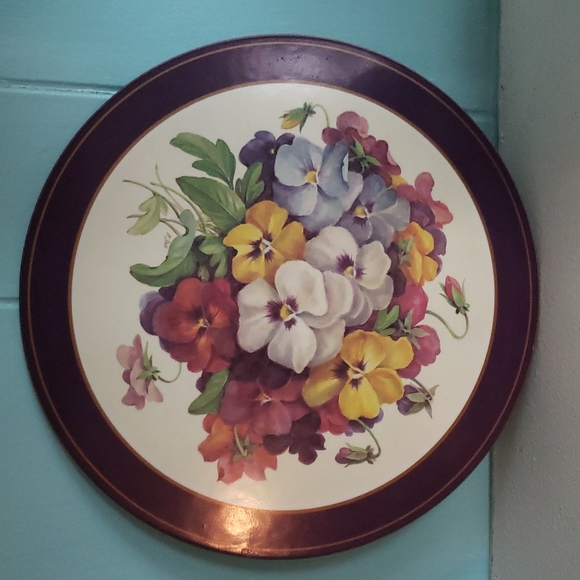 Pimpernel Dining Vintage Pimpernel Pansy Trivet Poshmark